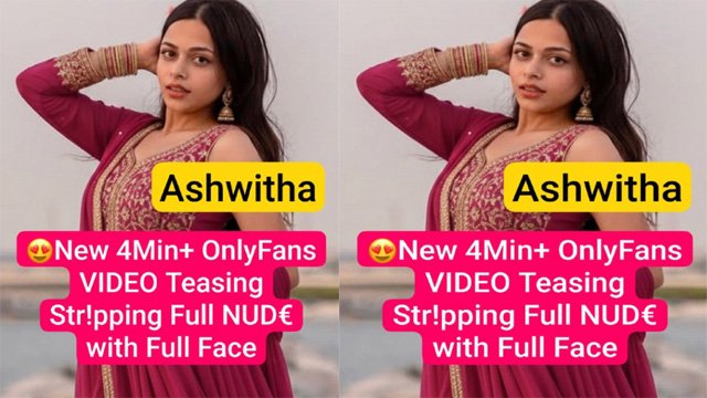 Ashwitha Super Seductive – Teasing Boobs Pressing – Stripping Full Nude Video - Auntymaza.com